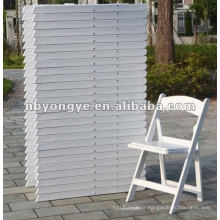 Chaise pliante en plastique extérieure de jardin pour des événements de location